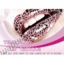 Временные тату для губ Lip Stick Tattoo